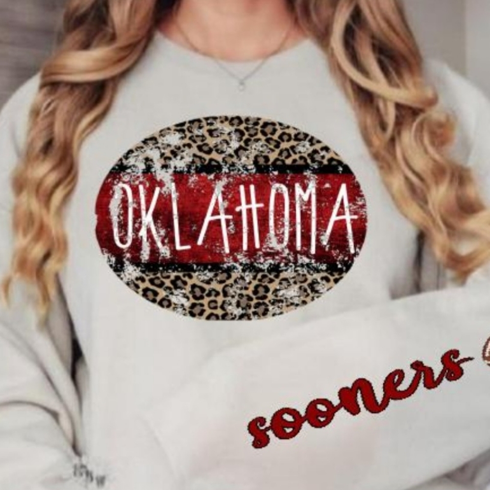 Oklahoma sooners sweater OU sweatshirt College Football